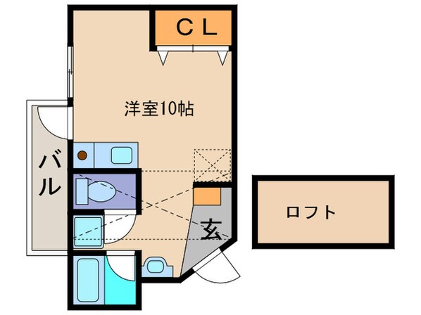 ミモザ館の物件間取画像